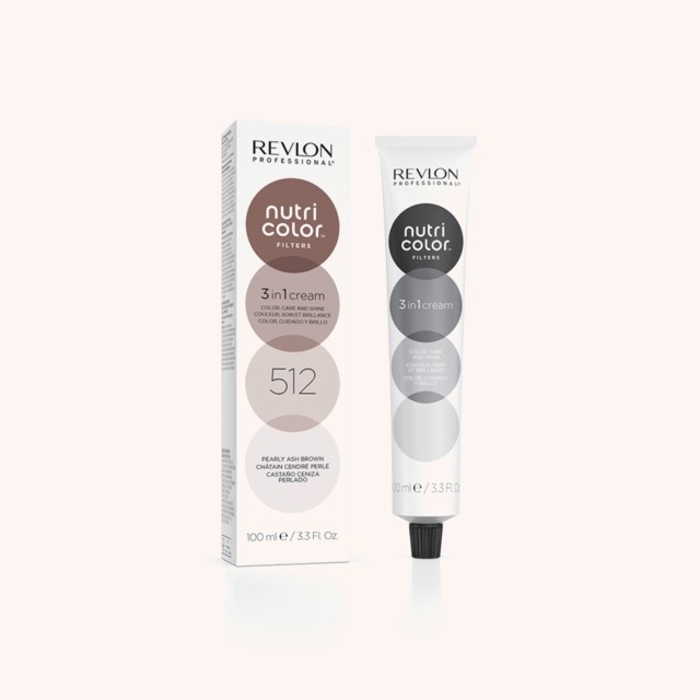 Nutri Color Filters Hair Toning Pearly Ash Brown 100 ml Nutri Color Filters Hair Toning Pearly Ash Brown 100 ml