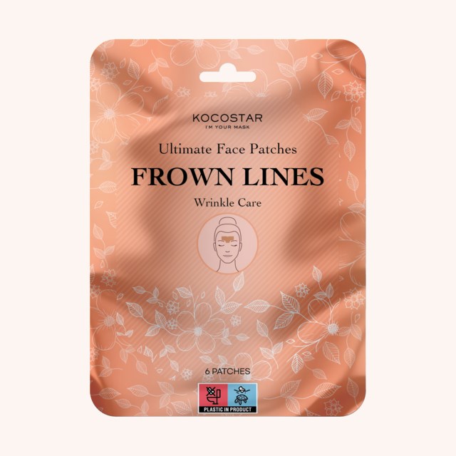 Ultimate Face Patches Frown Lines 6 pcs