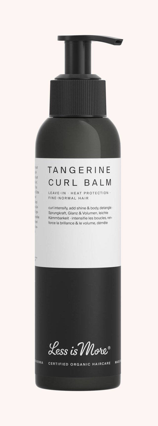 Organic Tangerine Curl Balm 150 ml Organic Tangerine Curl Balm 150 ml