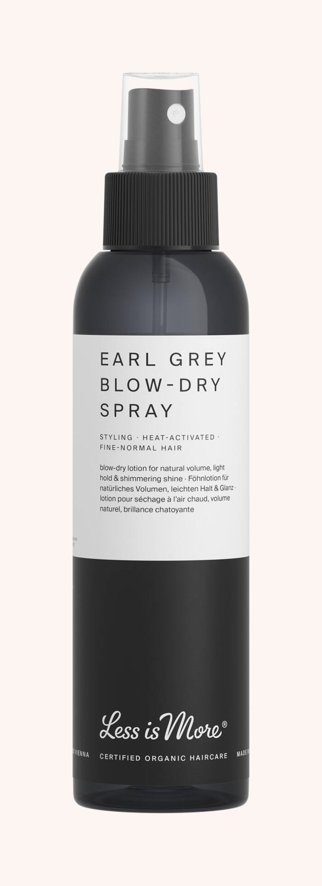 Organic Earl-Grey Blow-Dry Spray 150 ml Organic Earl-Grey Blow-Dry Spray 150 ml