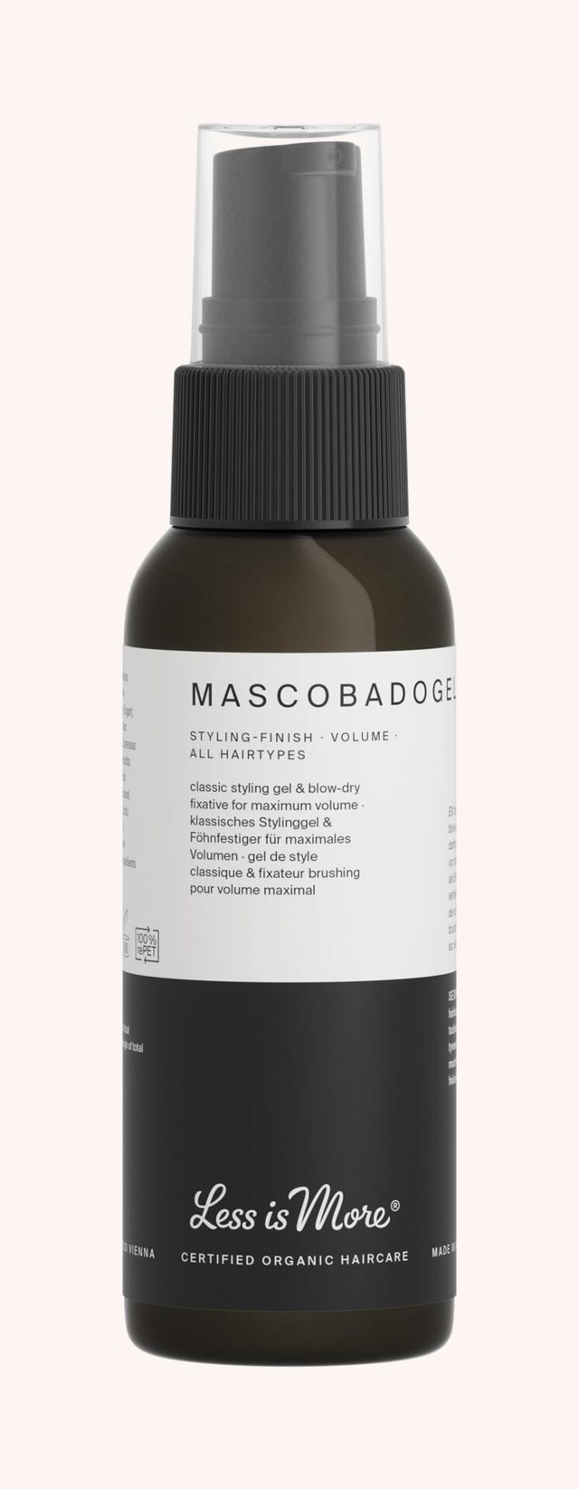 Organic Mascobado Gel 50 ml Organic Mascobado Gel 50 ml