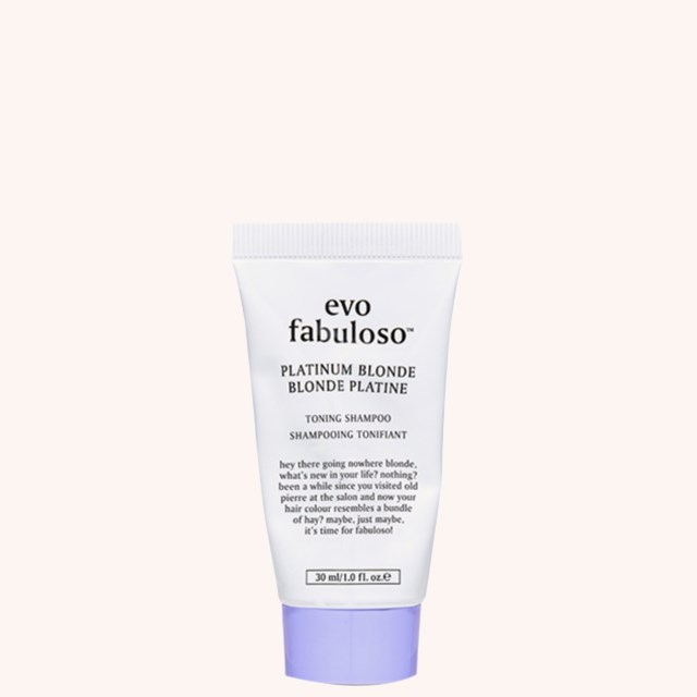 Fabuloso Platinum Blonde Toning Shampoo 30 ml Fabuloso Platinum Blonde Toning Shampoo 30 ml